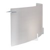 Foto para 13w Oxygen SSL 90Plus CRI Damp Location Chrome Checkered Frosted Wall Vanity Fixture (OA HT 6.75) (CAN 17"x5.5"x0.88")