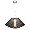 Picture of 21w Dimensions SSL 80CRI LED Dry Location Chrome Dimmable Led Acrylic Pendant 12"Ø21.7"