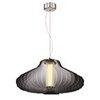 Foto para 21w Dimensions SSL 80CRI LED Dry Location Chrome Dimmable Led Acrylic Pendant 12"Ø24"