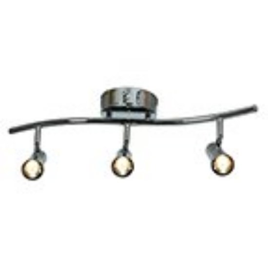 Picture of 12w (3 x 4) Sleek SSL 90Plus CRI Dry Location Bronze 3-Light Dimmable Led Spotlight Semi-Flush (OA HT 7) (CAN 1.75"Ø5")