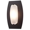 Picture of 8w Nido SSL 90CRI LED Dry Location Oil Rubbed Bronze Frosted Wall Or Ceiling Fixture (OA HT 3.5) (CAN Ø5.2")