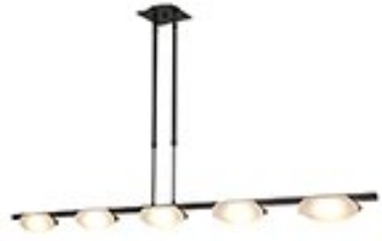 Picture of 40w (5 x 8) Nido SSL 90CRI LED Dry Location Oil Rubbed Bronze Frosted Semi-Flush Or Pendant (CAN 5.5"x5.5"x0.9")