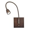 Picture of 6w TaskWerx SSL 83CRI LED Dry Location Bronze Flex Wall Mounted Gooseneck Led Task Lamp (OA HT 25)