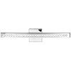 Foto para 14w Affluence SSL 80CRI LED Damp Location Chrome Clear Crystal Dimmable Led Vanity/Wall Bar (OA HT 3.5)