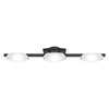 Picture of 24w (3 x 8) Nido SSL 90CRI LED Dry Location Oil Rubbed Bronze Frosted Wall Vanity Fixture (OA HT 5) (CAN 7.25"x4.5"x0.9"Ø4.4")