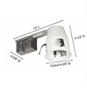 Foto para 50w 4" Non-IC Airtight Remodeling Housing