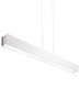 Foto para 40w Vandor LED 50 inch White Satin Nickel Linear Suspension Ceiling Light