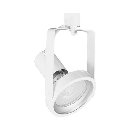 Foto para 250w 1-Light PAR38 Line Voltage White Gimbal H-Track Head