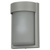 Picture of 60w 800lm 27k Destination E-26 Incandescent Satin Ribbed Frosted Marine Grade Wet Location LED Bulkhead