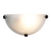 Picture of 10w 800lm 30k Mona E-26 Replaceable LED Dry Location Oil Rubbed Bronze Alabaster Dimmable LED Wall Sconce (CAN 9.6"x4.75"x0.9")