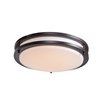 Picture of 13w 900lm 27k Solero GU-24 Flourescent Damp Location Bronze Acrylic Lens 1-Light Flush Mount