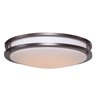 Picture of 35w 2400lm 30k Solero SSL Dedicated LED Damp Location Bronze Acrylic Lens Dimmable LED Flush Mount