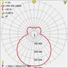 Picture of 10w (3 x 3.33333) 2400lm 30k Aero E-26 Replaceable LED Damp Location Chrome Opal Dimmable LED Cable Pendant (OA HT 130") (CAN 1")