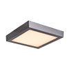 Foto para 16w 1280lm 30k Strike 2.0 SSL Dedicated LED Damp Location Bronze Acrylic Lens Dimmable LED Square Flush Mount