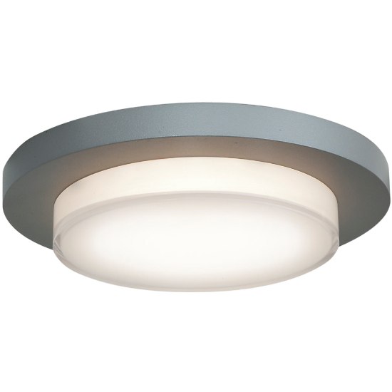 Picture of 12w 960lm 30k Link Plus SSL Dedicated LED Damp Location Satin Acrylic Lens Dimmable LED Flush Mount