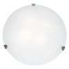 Picture of 10w (4 x 2.5) 3200lm 30k Mona E-26 Replaceable LED Dry Location Brushed Steel White Dimmable LED Flush Mount