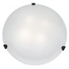 Picture of 10w (4 x 2.5) 3200lm 30k Mona E-26 Replaceable LED Dry Location Rust White Dimmable LED Flush Mount