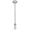 Picture of 12w 880lm 30k Janine Dimmable SSL Dedicated LED Dry Location Brushed Steel 3K LED Stem Pendant Assembly (OA HT 48") (CAN 1.25")