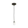 Picture of 12w 880lm 30k Sydney Dimmable SSL Dedicated LED Dry Location Oil Rubbed Bronze 3K LED Cord Pendant (OA HT 144") (CAN 1.25")