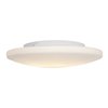 Picture of 10w (3 x 3.33333) 2400lm 30k Orion E-26 Replaceable LED Damp Location White Opal Dimmable LED Flush Mount 4.5"Ø19" (CAN 1")