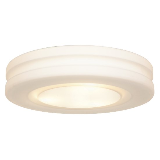 Picture of 10w (3 x 3.33333) 2400lm 30k Altum E-26 Replaceable LED Damp Location White Opal Dimmable LED Flush Mount 3.75"Ø15.75" (CAN 1")