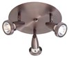 Picture of 5w (3 x 1.66667) 750lm 30k Mirage GU-10 Replaceable LED Dry Location Bronze 3-Light Dimmable LED Cluster Spot