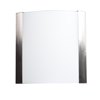 Picture of 34w 2400lm 30k West End SSL Dedicated LED Damp Location Brushed Steel Opal Dimmable LED Wall Fixture