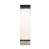 Picture of 17w 1200lm 30k West End SSL Dedicated LED Damp Location Brushed Steel Opal Dimmable LED Vanity