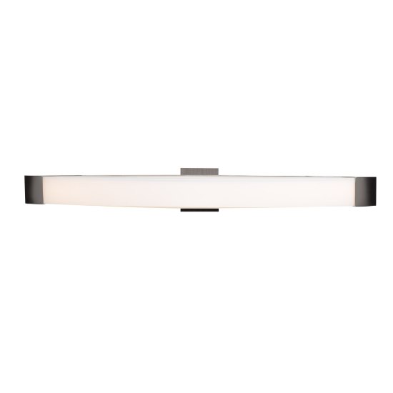 Foto para 48.5w 3600lm 30k West End SSL Dedicated LED Damp Location Brushed Steel Opal Dimmable LED Vanity