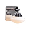 Foto para 4w 400lm 30k Atomiser SSL Dedicated LED Damp Location Chrome Opal 1-Light Dimmable LED Vanity