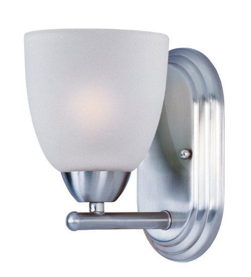 Picture of Axis 1-Light Wall Sconce PC Frosted MB Incandescent Incandescent