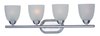 Picture of Axis 4-Light Bath Vanity PC Frosted MB Incandescent Incandescent