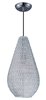 Picture of Twisp 1-Light Pendant PC Aluminum Strand MB Incandescent Incandescent 11"x11"x20" (OA HT 140") (CAN 4.75"x4.75"x1.1")