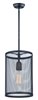 Picture of Palladium 1-Light Pendant BKNAB Steel Mesh MB Incandescent Incandescent (OA HT 20.25"-44.25") (CAN 5"x5"x1.25")