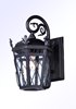 Picture of Canterbury DC Wall Lantern Wet AT Seedy Glass CA Incandescent Incandescent