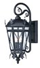 Foto para Canterbury DC Wall Lantern Wet AT Seedy Glass CA Incandescent E12 Incandescent 9.5"x22.5"