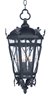 Foto para Canterbury DC Hanging Lantern AT Seedy Glass CA Incandescent E12 Incandescent (OA HT 24.75"-95.25")36" Chain