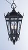 Picture of Canterbury DC Hanging Lantern AT Seedy Glass CA Incandescent E12 Incandescent (OA HT 24.75"-95.25")36" Chain