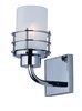 Picture of Tier 1-Light Bath Vanity PC Frosted Frosted Glass MB Incandescent Incandescent