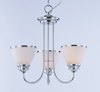 Picture of Novus 3-Light Chandelier PC Satin White Opal Glass MB Incandescent Incandescent (CAN 5"x5"x0.8")36" Chain