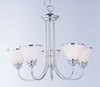 Picture of Novus 5-Light Chandelier PC Satin White Opal Glass MB Incandescent Incandescent (CAN 5"x5"x0.8")36" Chain