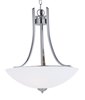 Picture of Taylor 3-Light Pendant SN Satin White Opal Glass MB Incandescent Incandescent 36" Chain