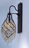 Foto para Twirl 1-Light Wall Sconce OI Cognac CRYSTAL CA Incandescent Incandescent