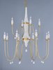 Foto para Claymore 12-Light Chandelier CSTGL CA Incandescent E12 Incandescent 72" Chain