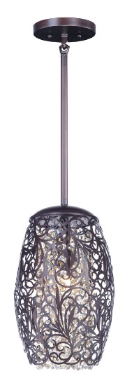 Picture of Arabesque 1-Light Mini Pendant OI Cognac G9 Clear Xenon Xenon (OA HT 55")