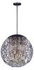 Picture of Arabesque 9-Light Pendant OI Cognac G9 Clear Xenon Xenon 23"x23"x22" (OA HT 66")