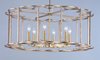 Picture of Helix 6-Light Chandelier BZF CA Incandescent E12 Incandescent 31.5"x31.5"x14.5" 36" Chain