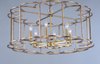 Picture of Helix 6-Light Chandelier BZF CA Incandescent E12 Incandescent 31.5"x31.5"x14.5" 36" Chain