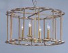 Foto para Helix 4-Light Chandelier BZF CA Incandescent E12 Incandescent 36" Chain