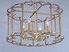 Picture of Helix 4-Light Chandelier BZF CA Incandescent E12 Incandescent 36" Chain